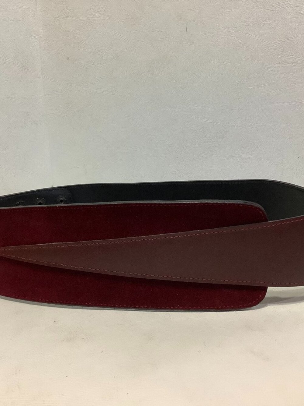 Women's Saks Fifth Ave Belt Red 75 Made in France